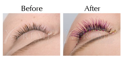 eyelash extensions pics